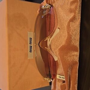 Stunning Miu Miu jeweled sunglasses